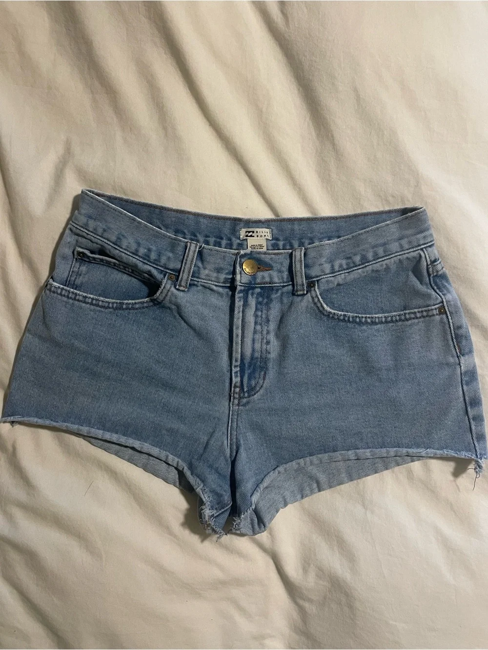 Billabong Denim Cutoff Short Shorts